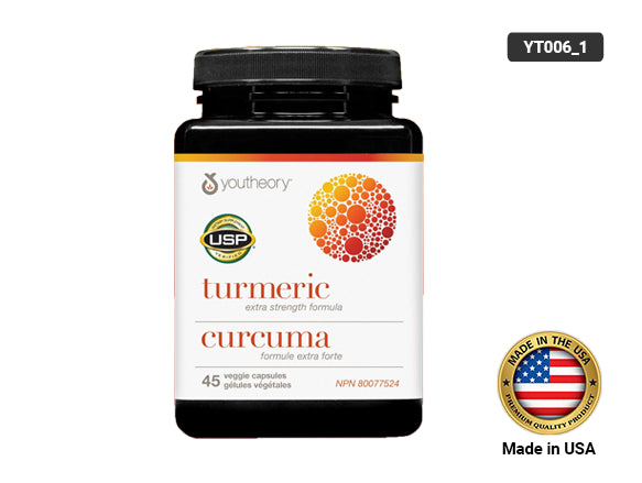 Youtheory Turmeric Extra Strength Formula 45 Capsules in Sri Lanka
